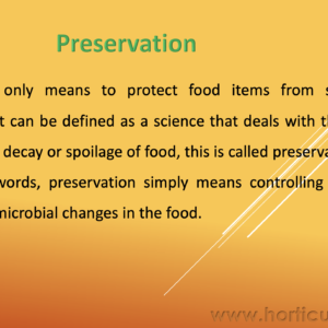 Principles of Food Preservation PPT